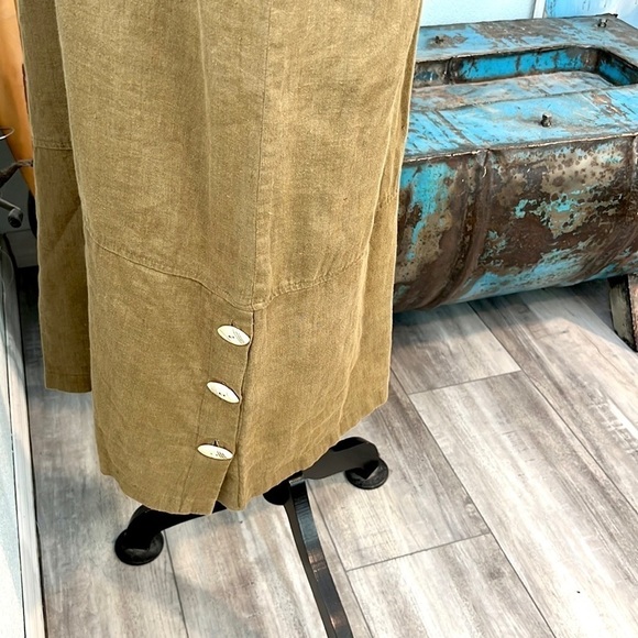 VTG Earth Song, 12P, Linen, 🍁Fall Perfection, Butrin Embellished Hem - Picture 6 of 11